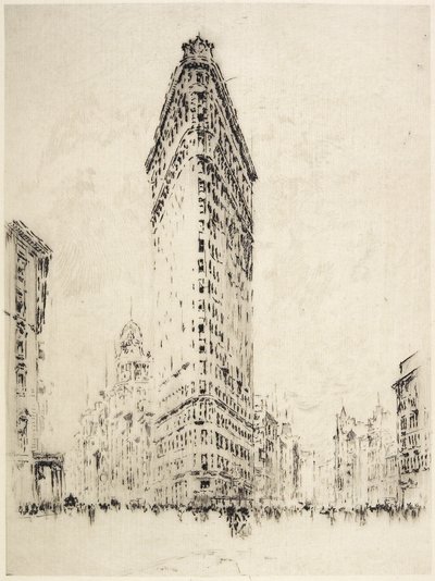 Flatiron Building, 1904 by Joseph Pennell